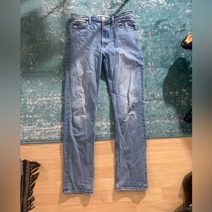 Mother Superior High Waisted Rider Skimp Jeans Size 30 Give It Up